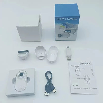 Cámara para Mascotas 1080P con Collar – Visión Nocturna y Resistente al Agua