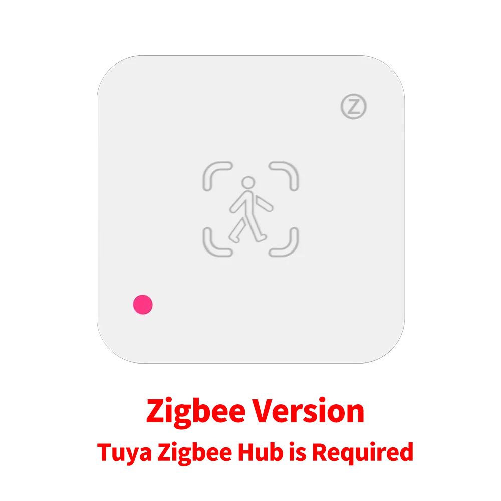 Sensor de Presencia Humana Tuya mmWave Zigbee / WiFi con Sensor de Luz – Reemplazo del PIR