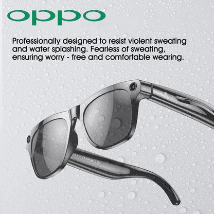 Gafas Inteligentes OPPO con Cámara HD y Bluetooth – Llamadas, Música y Grabación