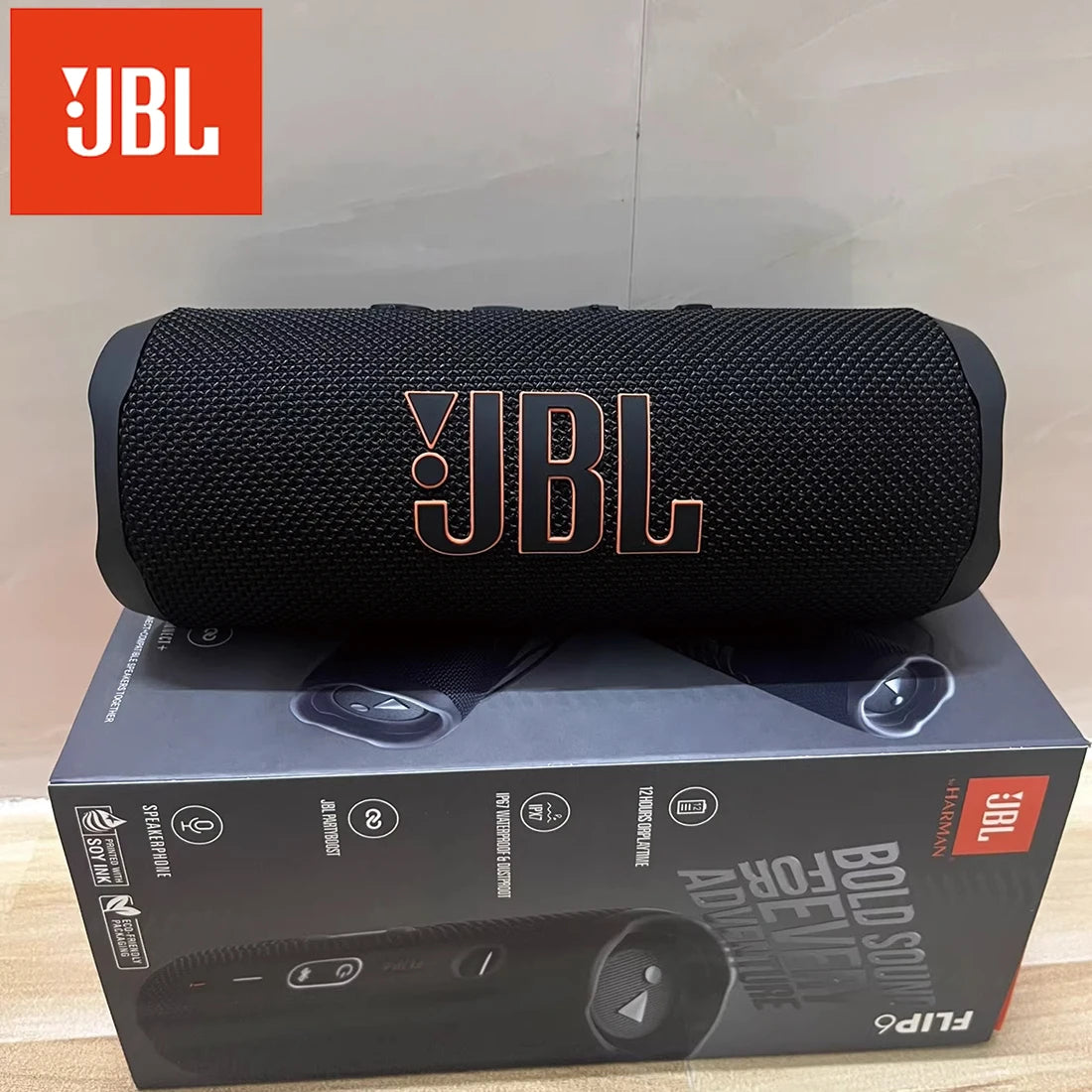 Parlante Bluetooth JBL Flip 6 – Sonido Potente con Tweeter Independiente e IPX7